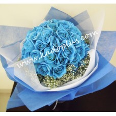 50 Blue Roses